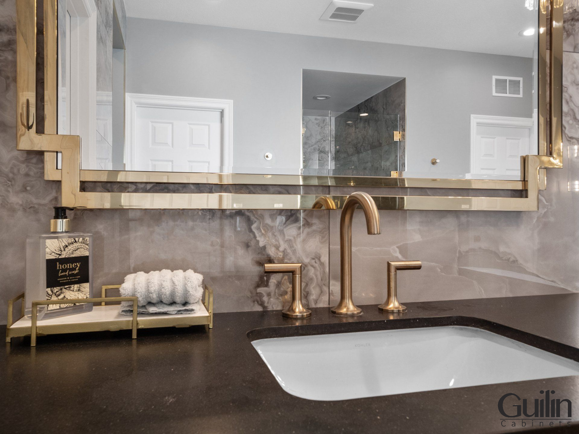 A guest bathroom is an area where your guests are more likely to spend the majority of their time.