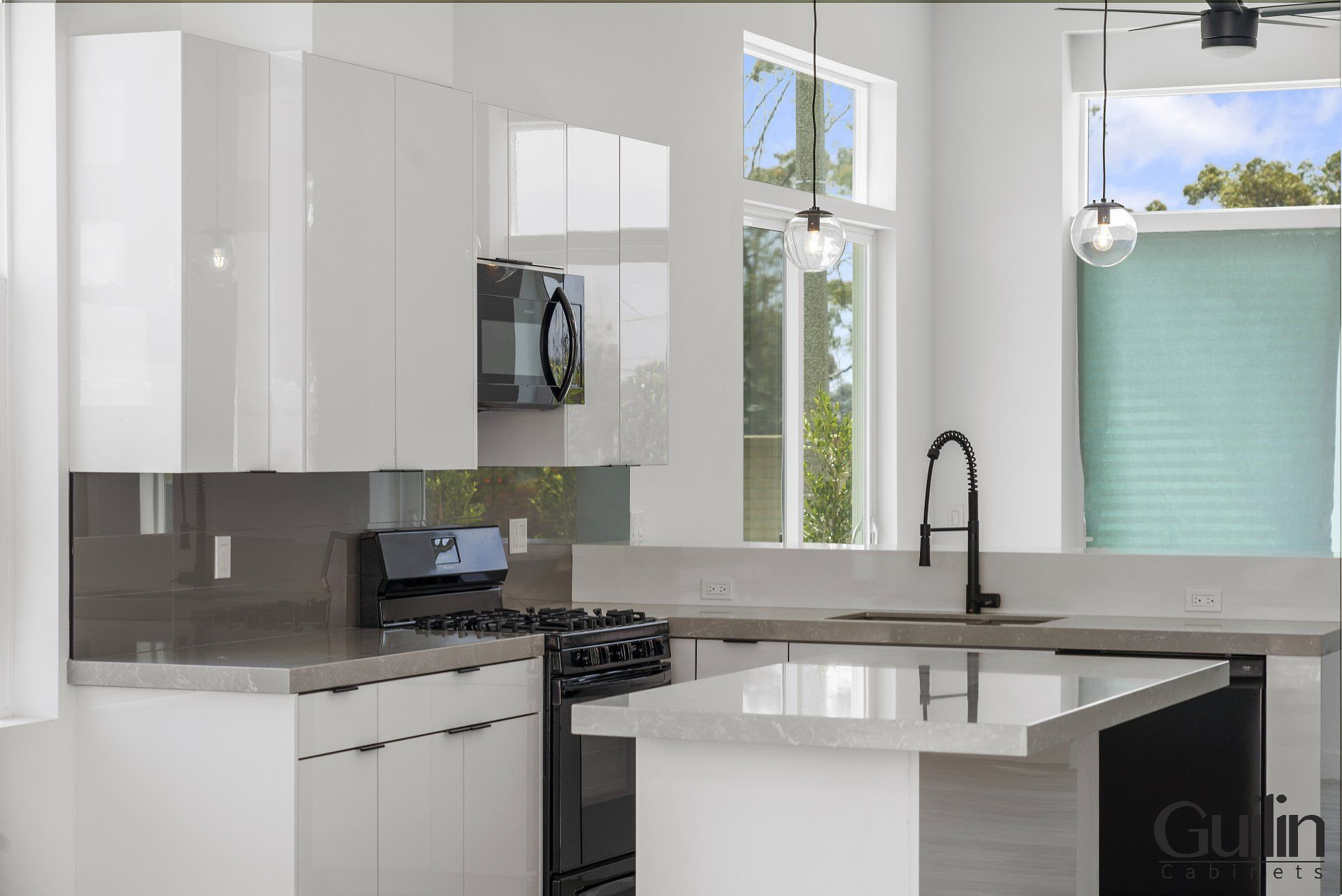 Modern kitchen style is focused on form and function with clean lines, minimalism, sleekness, simplicity, and neutral colors.