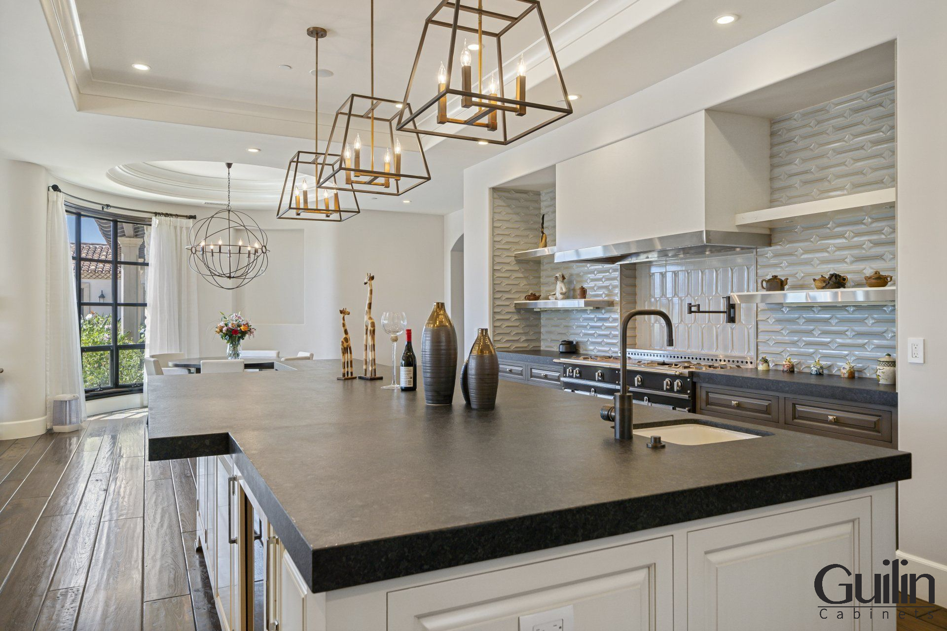 Granite countertops are one of the most popular materials for kitchen countertops.