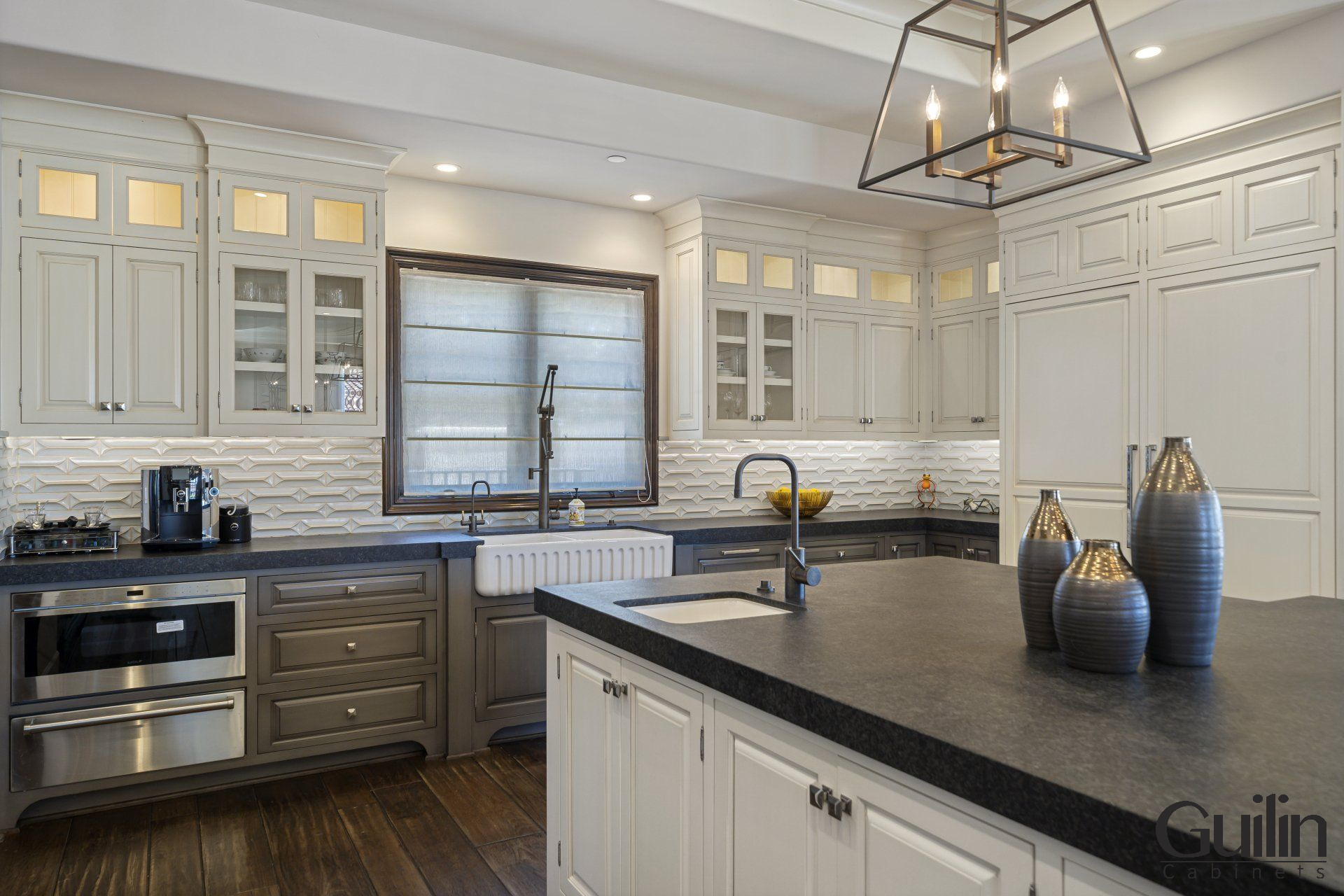 A Refreshingly Modern Take on a Classic Blue Kitchen Design