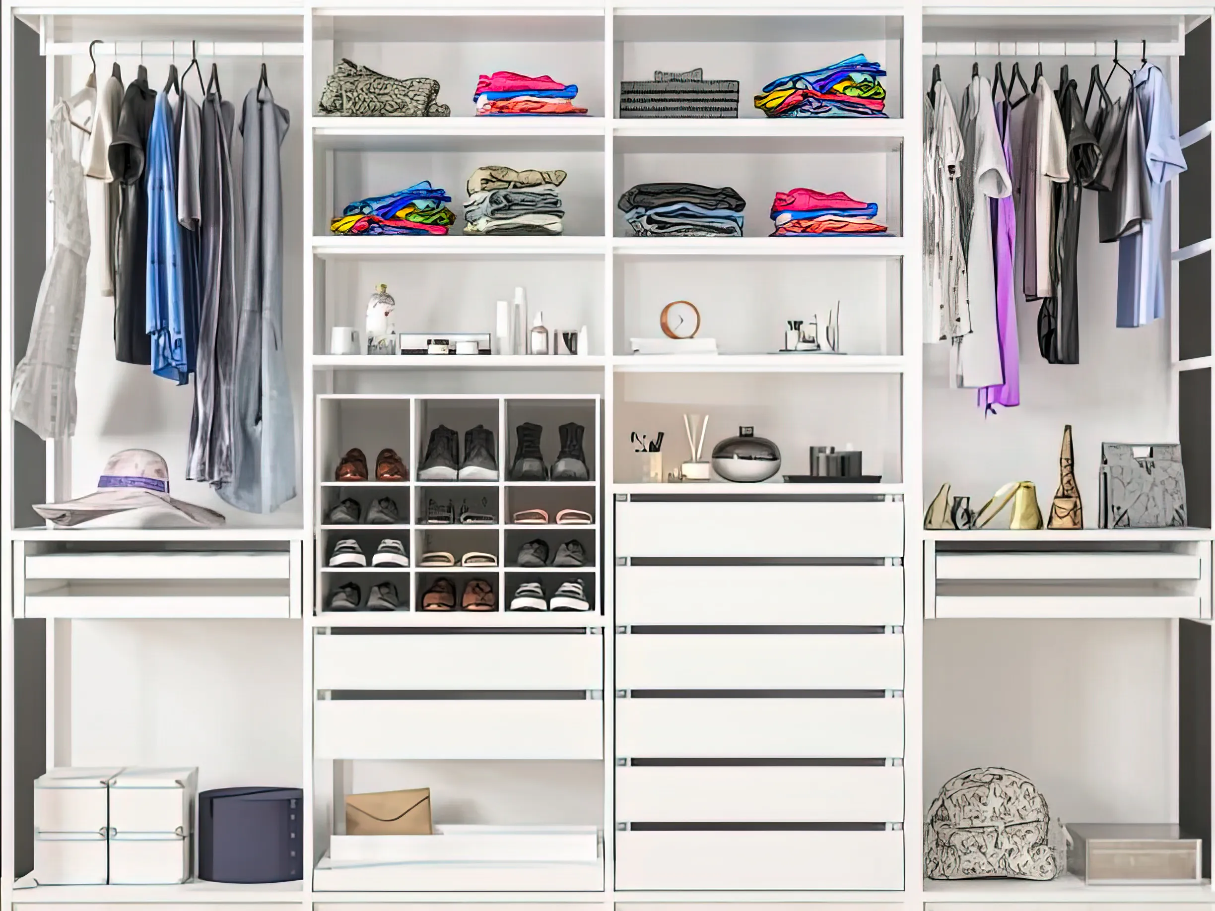 Custom closets are a sought-after feature for many homebuyers.