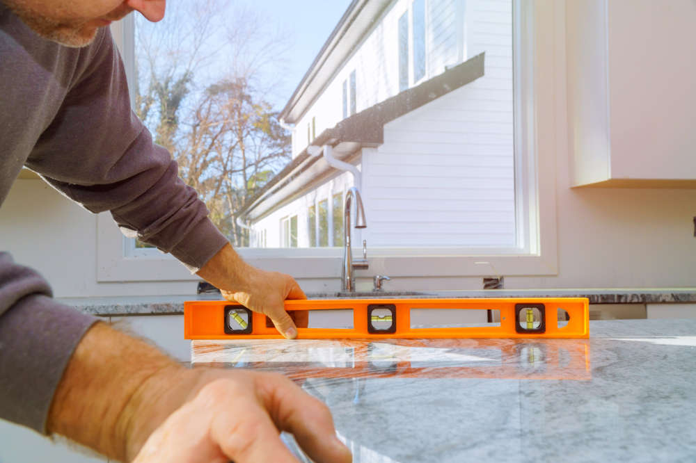 Install New Countertops in Kitchen