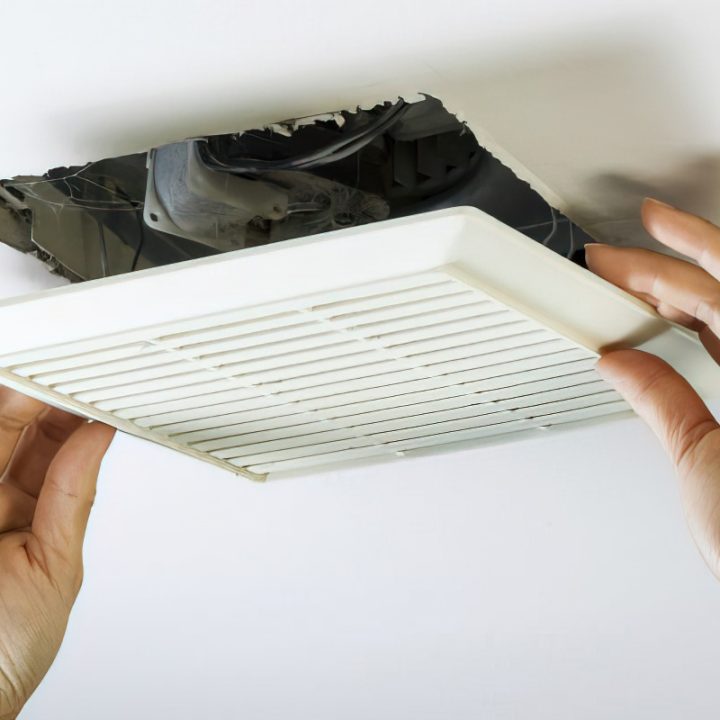 Install Ventilation Bathroom Fan