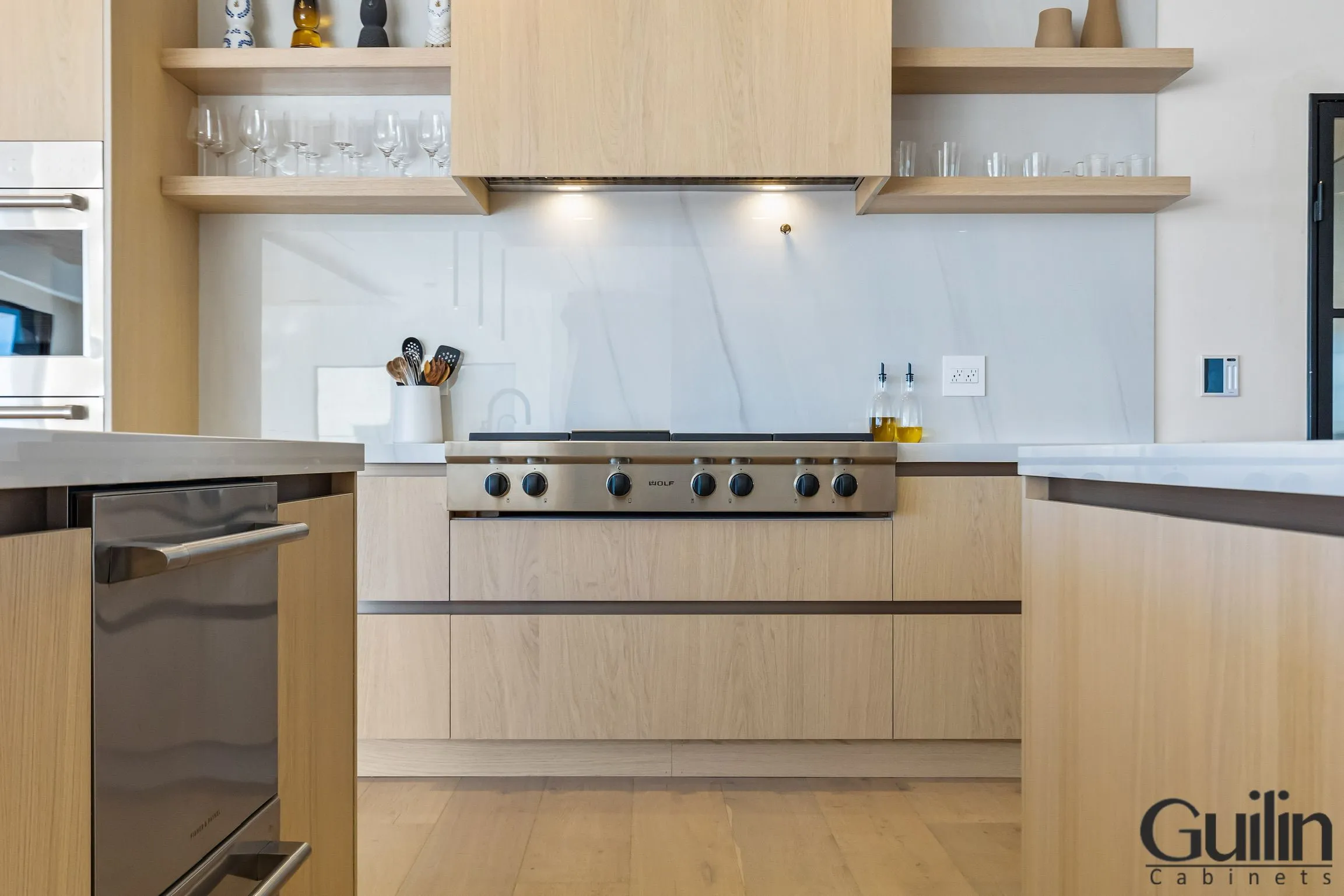The Scandinavian kitchen style is known for its clean, minimalistic aesthetic and is characterized by a simplistic and natural color palette. - Scandinavian Kitchen Remodel and Refresh San Luis Obispo CA by Gulin Cabinets
