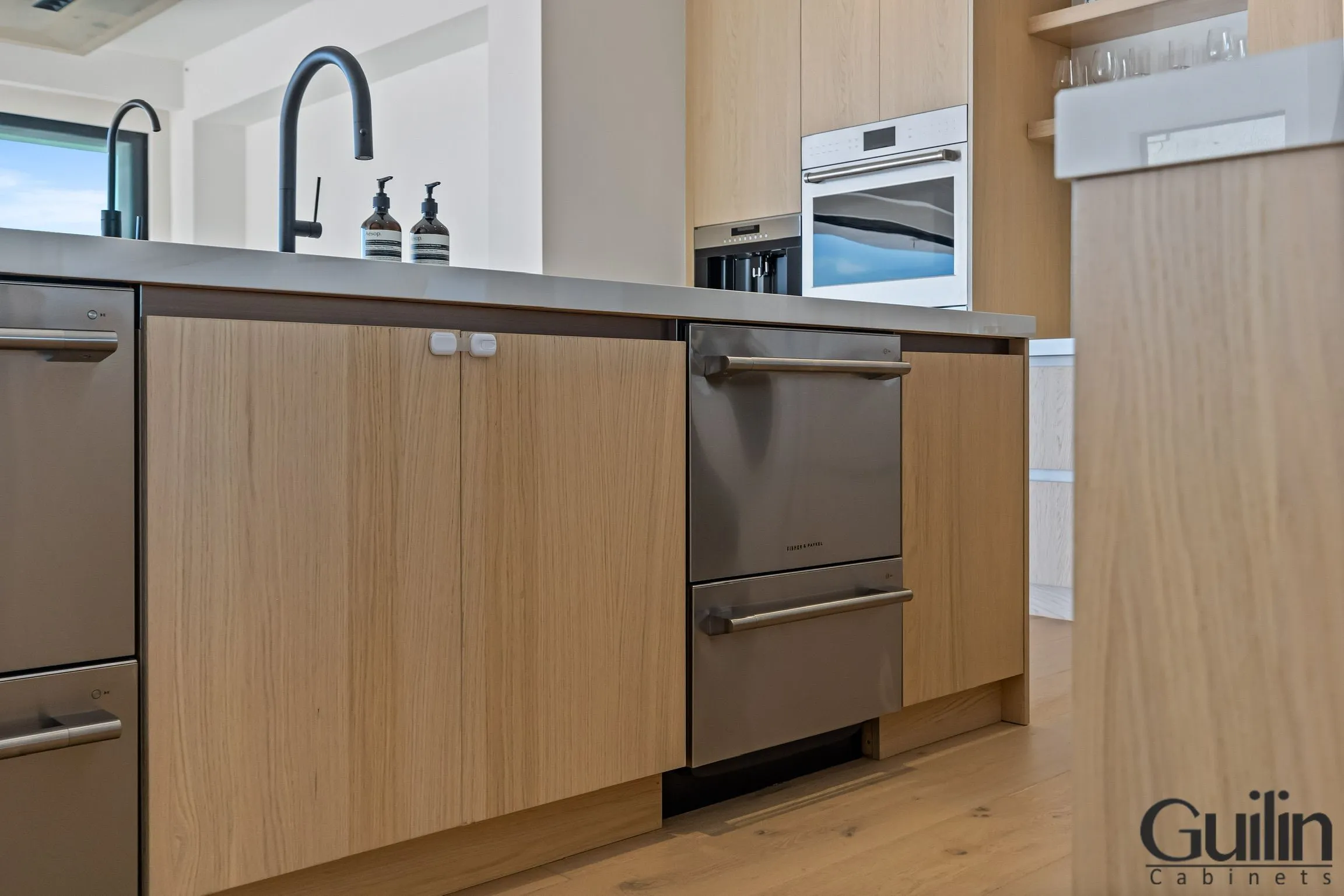 The Scandinavian kitchen style of minimalism is a popular trend that has been gaining momentum in recent years - Scandinavian Kitchen Remodel and Refresh San Luis Obispo CA by Gulin Cabinets