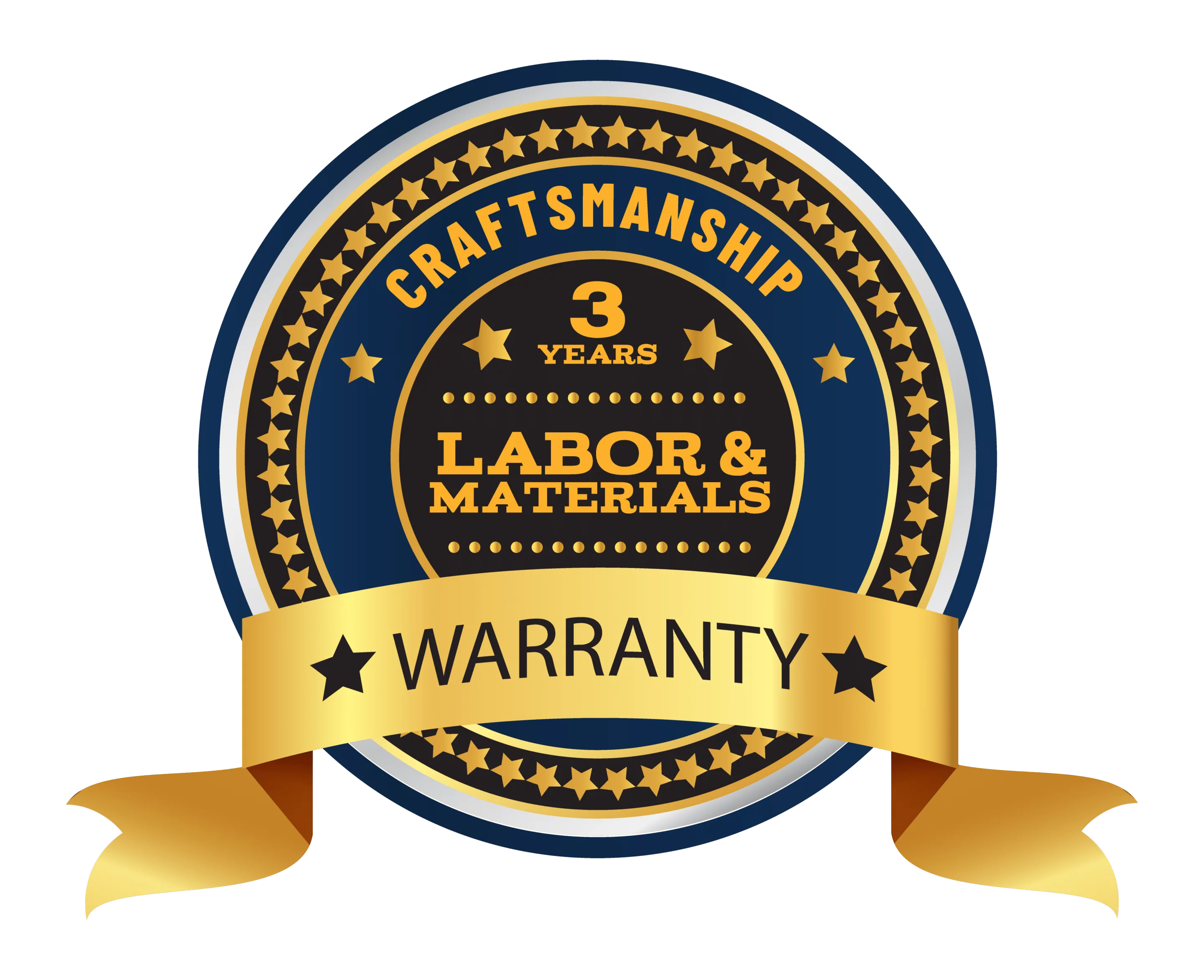 warranty badge blue 3 years 01