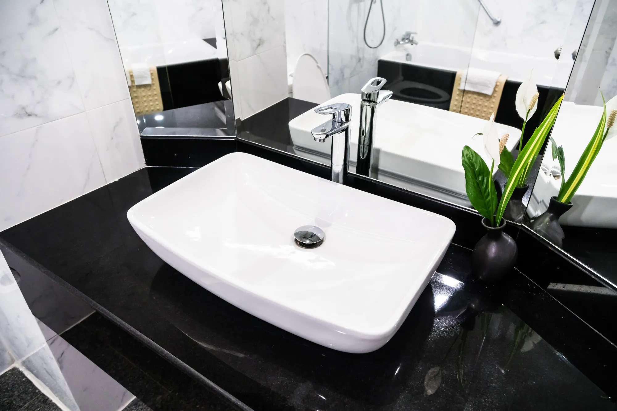 Granite Bathroom Vanity Countertops: