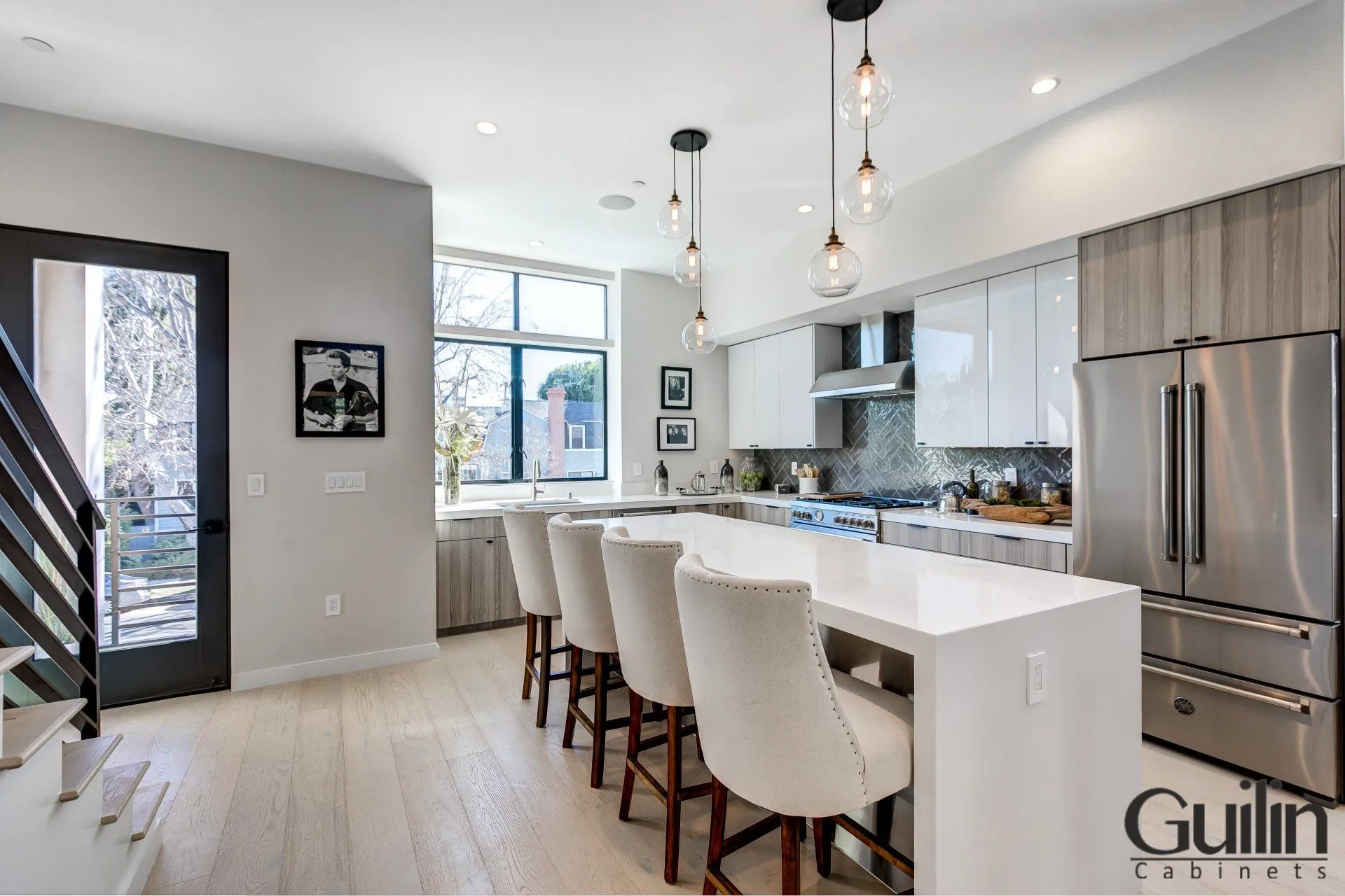 Contemporary kitchen style is all about function over form, focusing on modern appliances, smart home devices, and electronic gadgets... This Style is a popular choice for many homeowners due to its modern and sleek appearance.