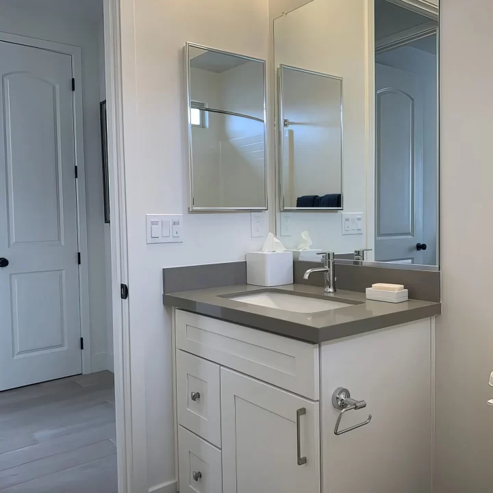 Powder Room with Our Custom Cabinets in San Luis Obispo gigapixel low res scale 2 00x