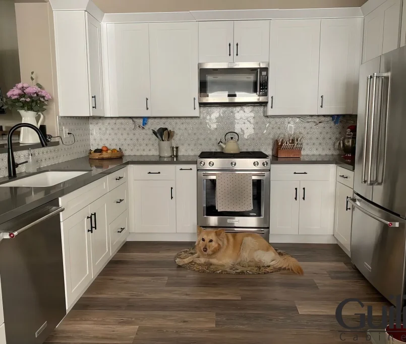 Remodel Transition Kitchen with Gorgeous Backsplash in Irvine CA 1