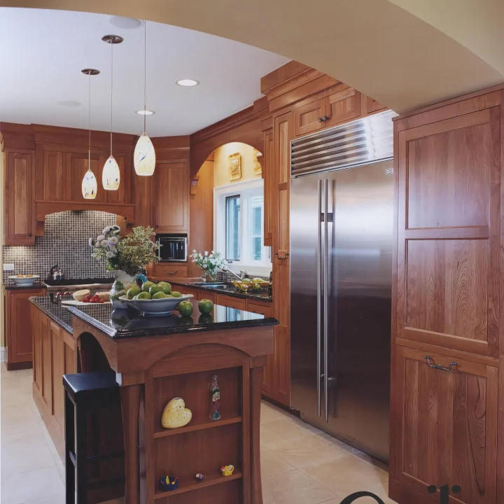 Remodel Whole Traditional Kitchen With Custom Cabinets In Newport Beach CA 1