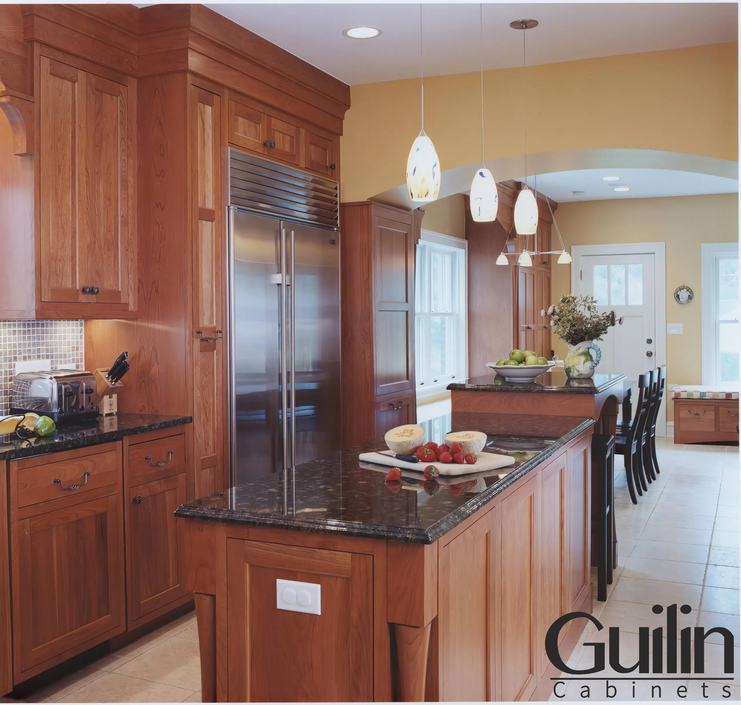 Remodel Whole Traditional Kitchen With Custom Cabinets In Newport Beach CA 2