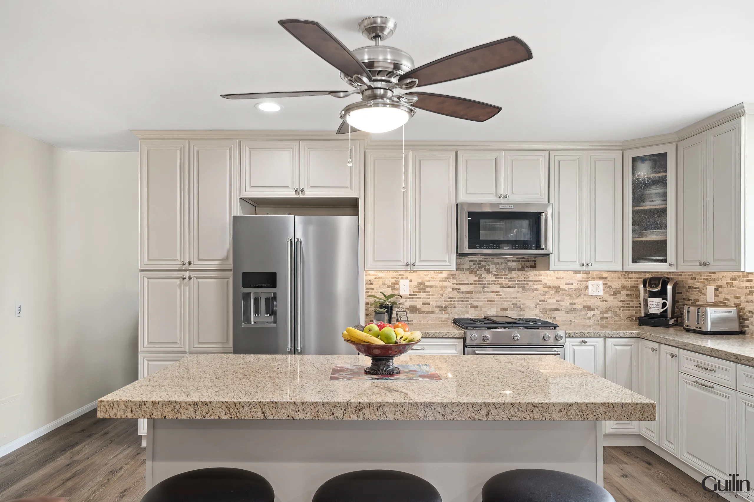 Tradition Kitchen Remodeled By Guilin Cabinets In Orange County CA 11