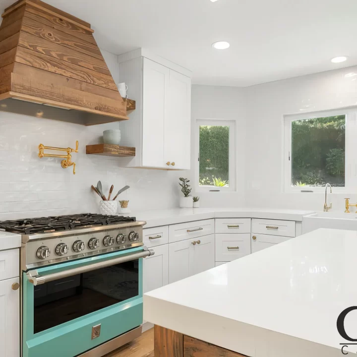 White Kitchen Project Farm House Style Remodel By Guilin Cabinets In California 3