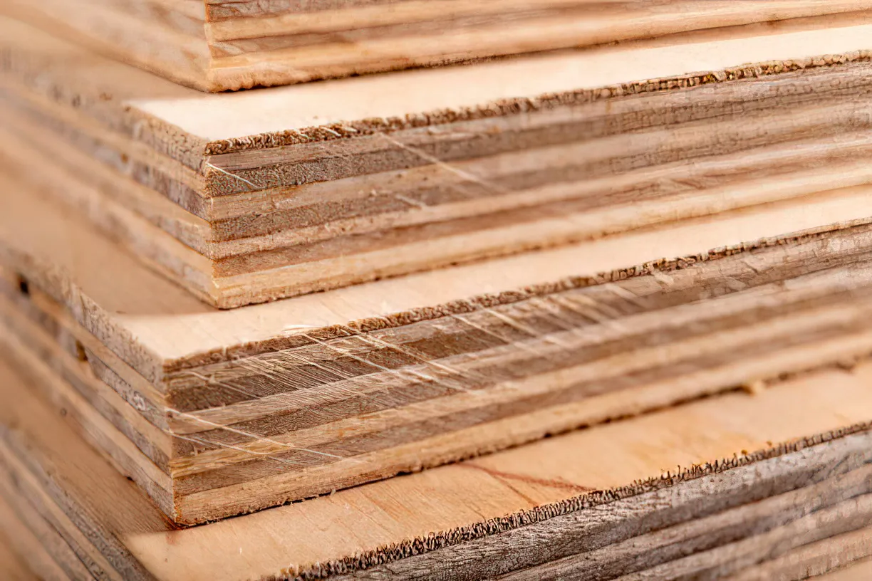 Plywood have a density in the range of 400 kg/m3 to 700 kg/ m3