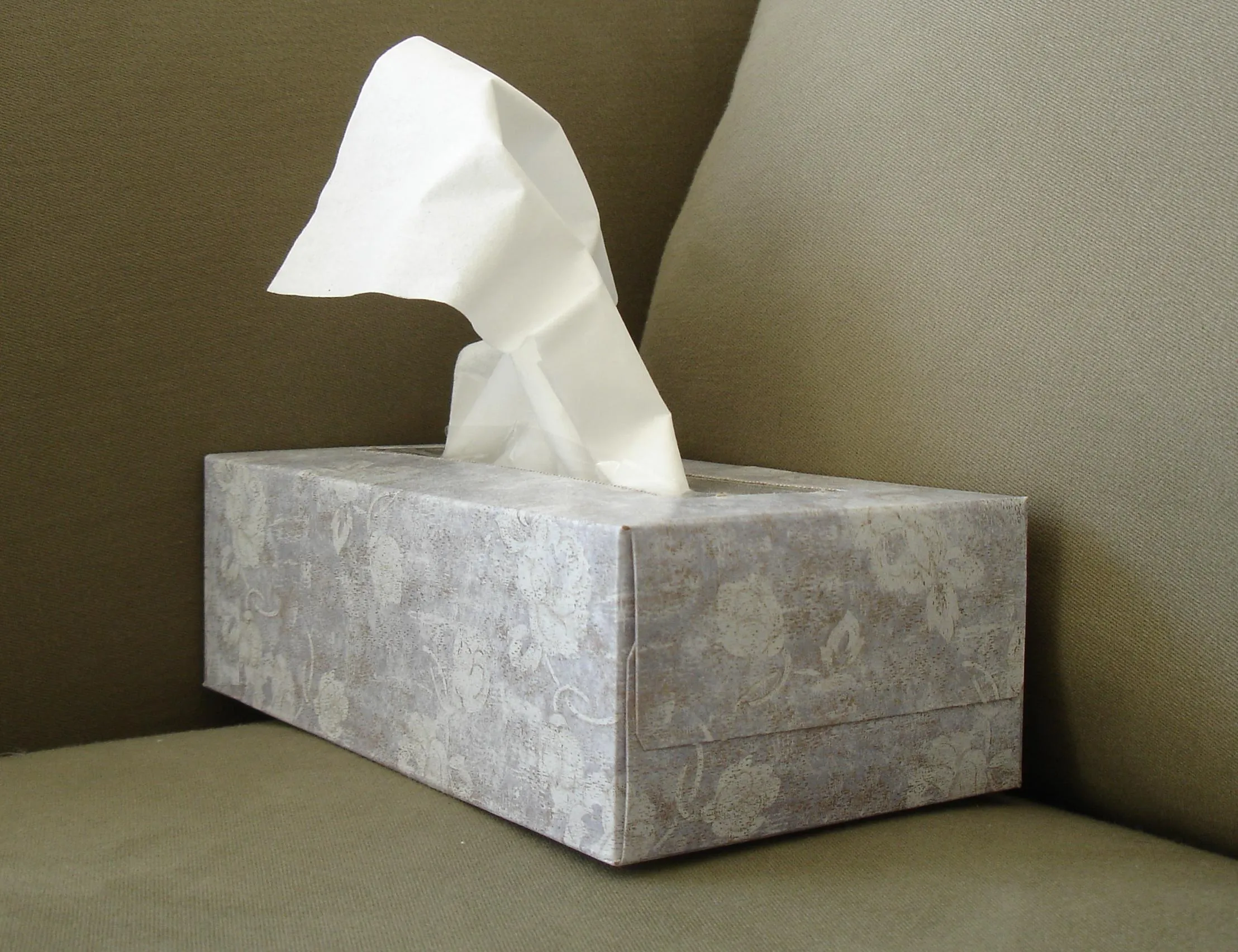 Tissues are another must-have item for your guest bathroom.