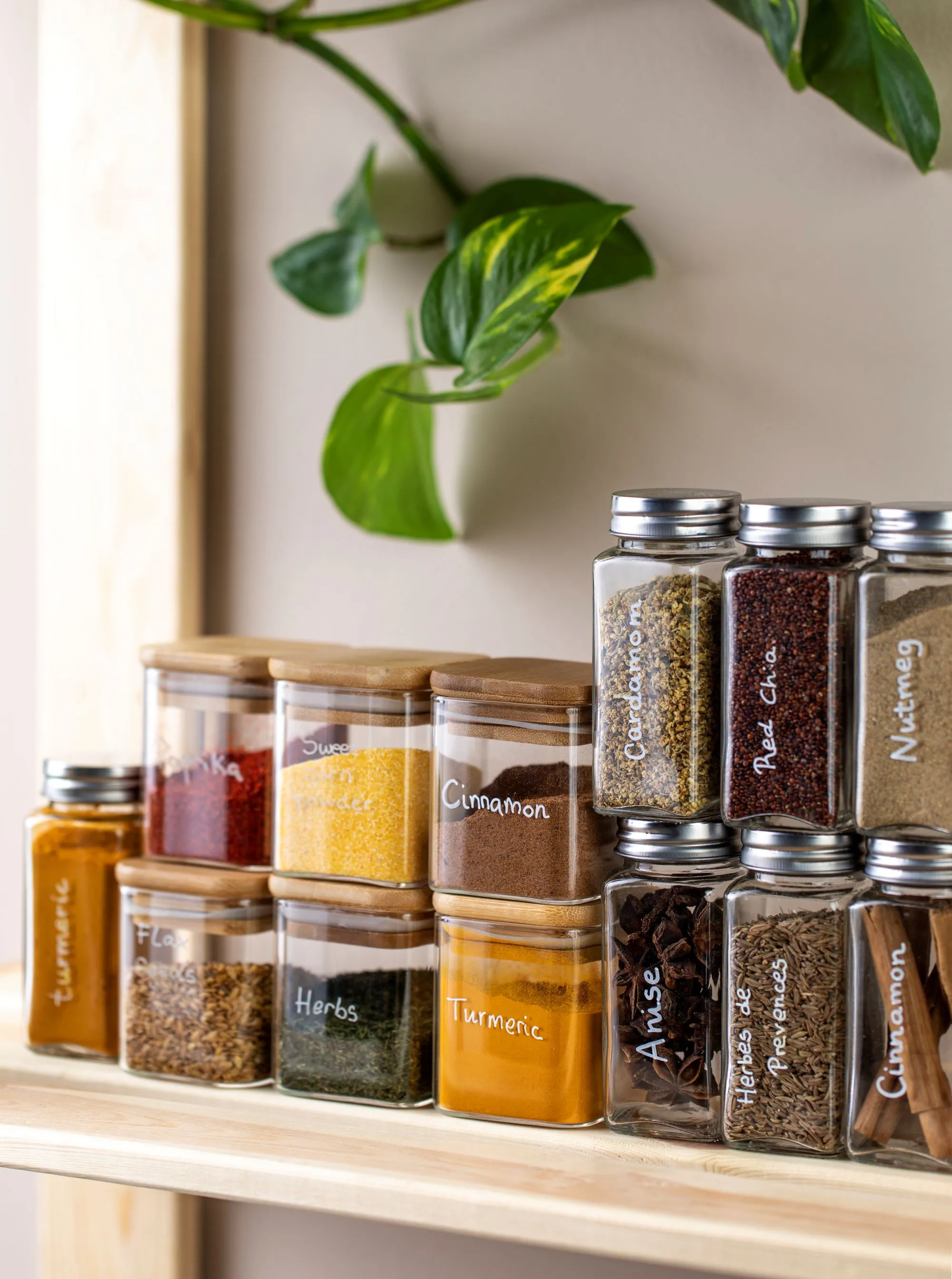 Labeling pantry items is especially helpful if you share a kitchen with others.