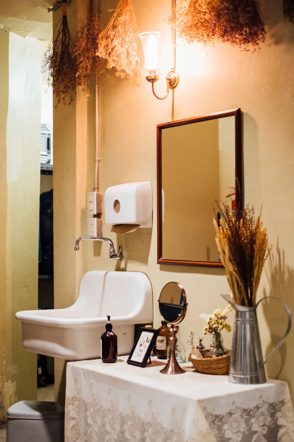 Ornate Vanities in the Bathroom