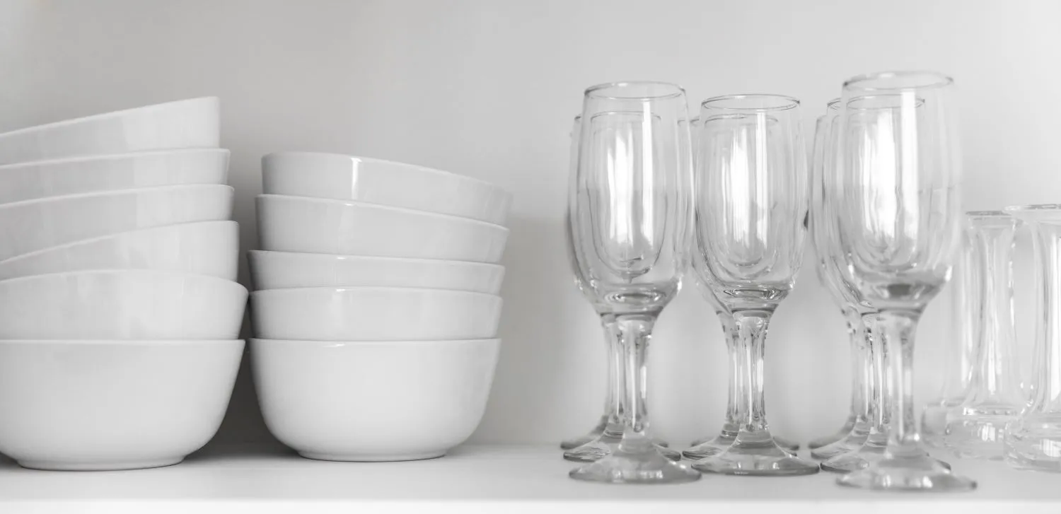 Extra Dishes and Glassware