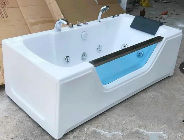 Walk-in tubs still have a small step that can be difficult for who have