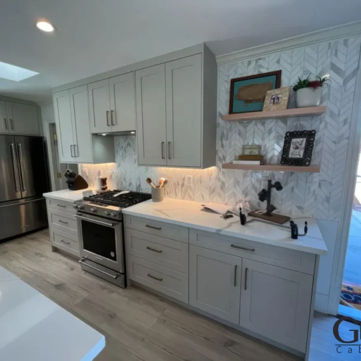 Open Plan Living Room & Kitchen Remodel In Huntington Beach After 3