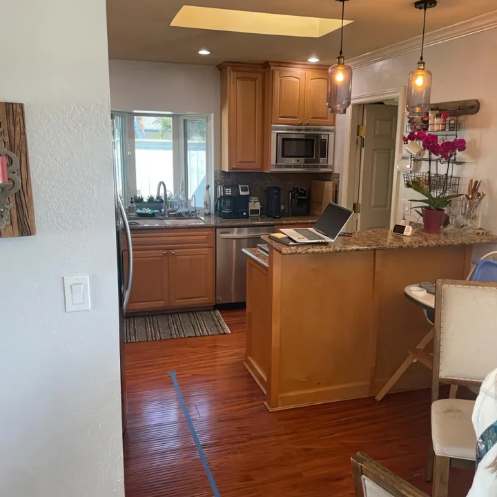 Open Plan Living Room & Kitchen Remodel In Huntington Beach Before 5