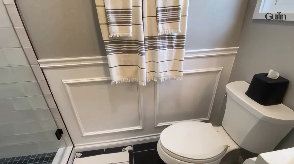 Santa Ana Bathroom Remodel Converting Bathtub to Walk In Shower After 2