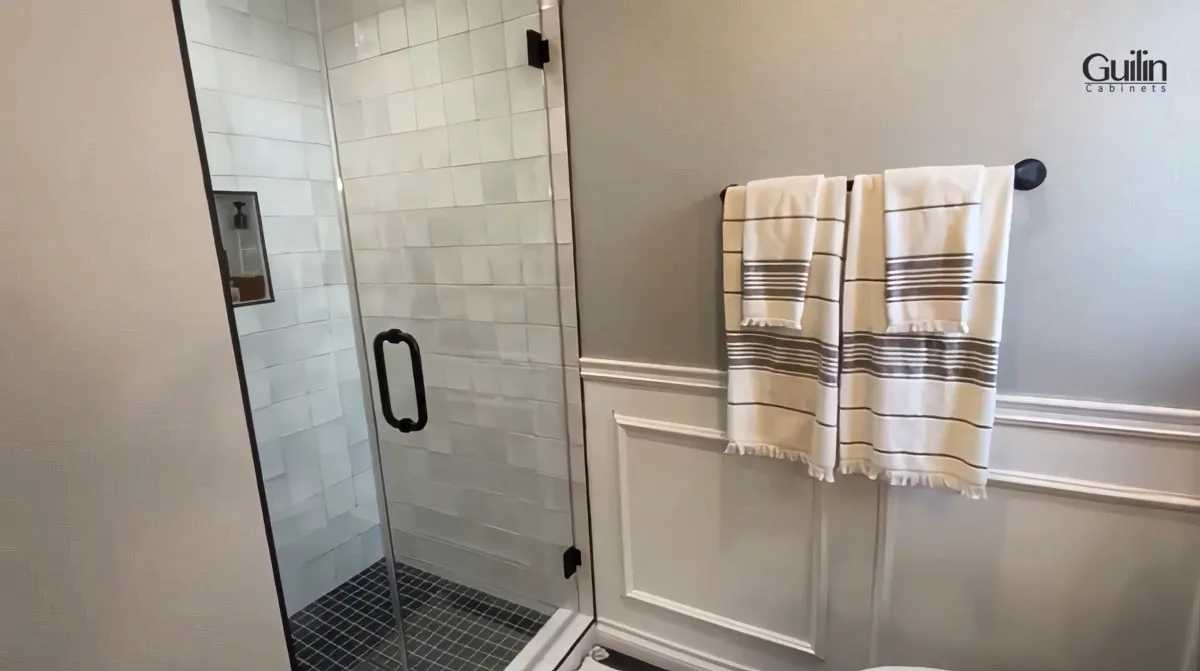 Santa Ana Bathroom Remodel Converting Bathtub To Walk In Shower After 3