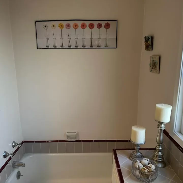 Santa Ana Bathroom Remodel Converting Bathtub To Walk In Shower Before 2