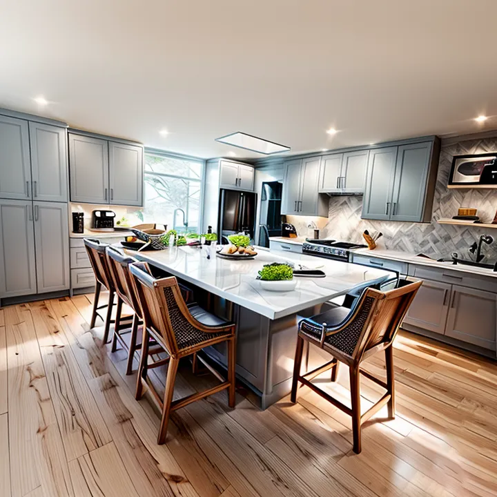 Open Plan Living Room & Kitchen Remodel In Huntington Beach 5