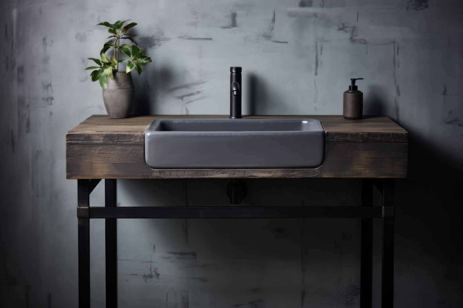 bathroom concrete vanities