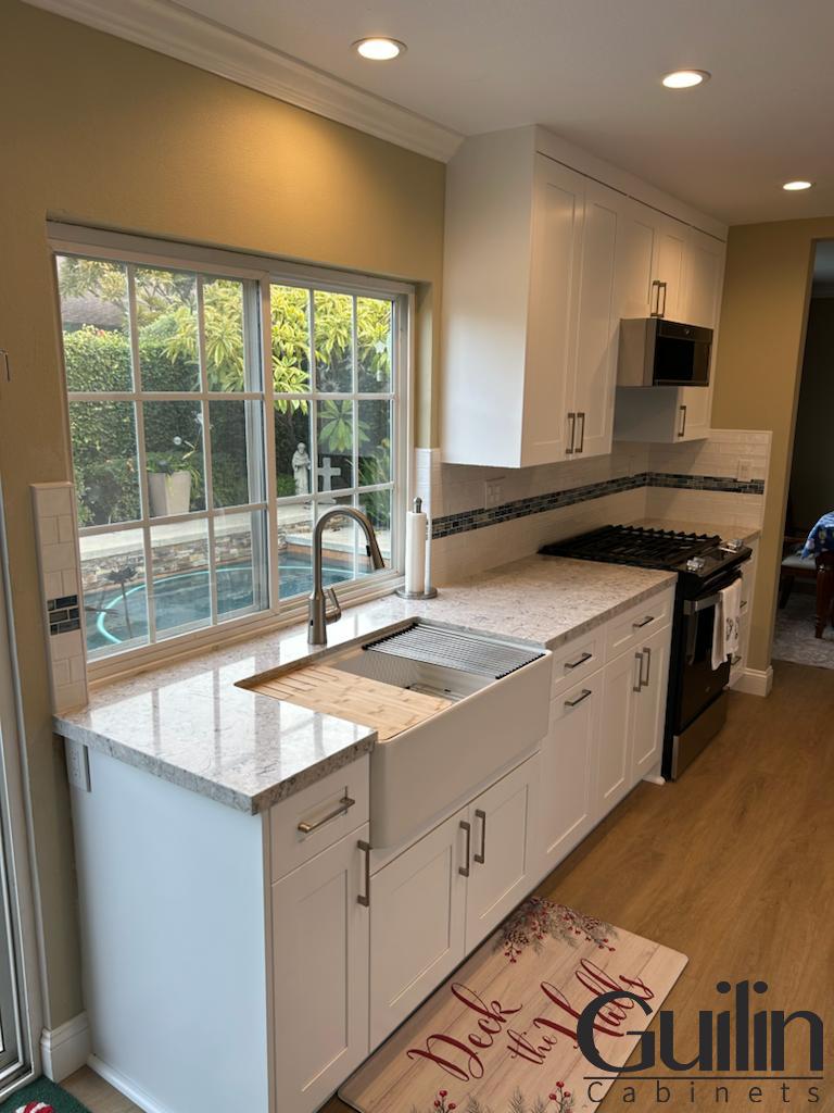 Galley kitchens are often narrow and compact, making it difficult to prepare meals for a large group in such a tiny area.