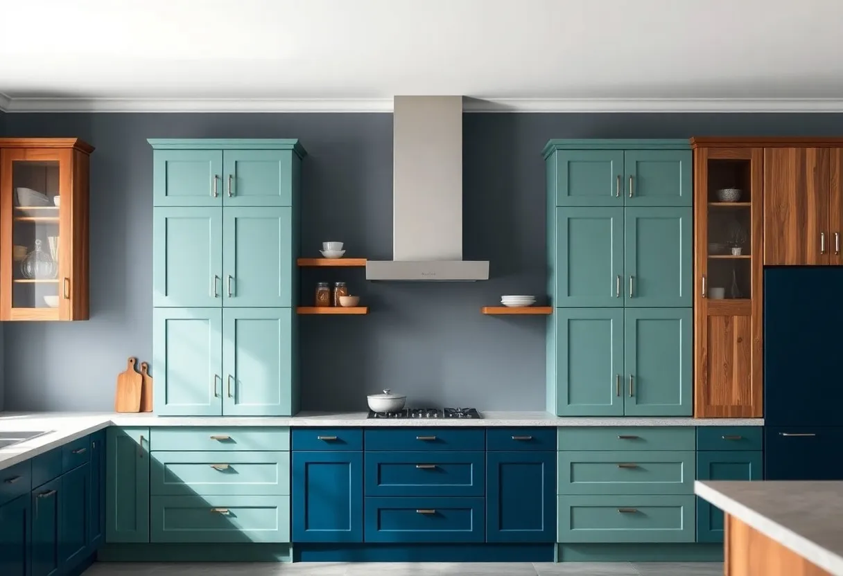 7 kitchen cabinet colors for gray walls