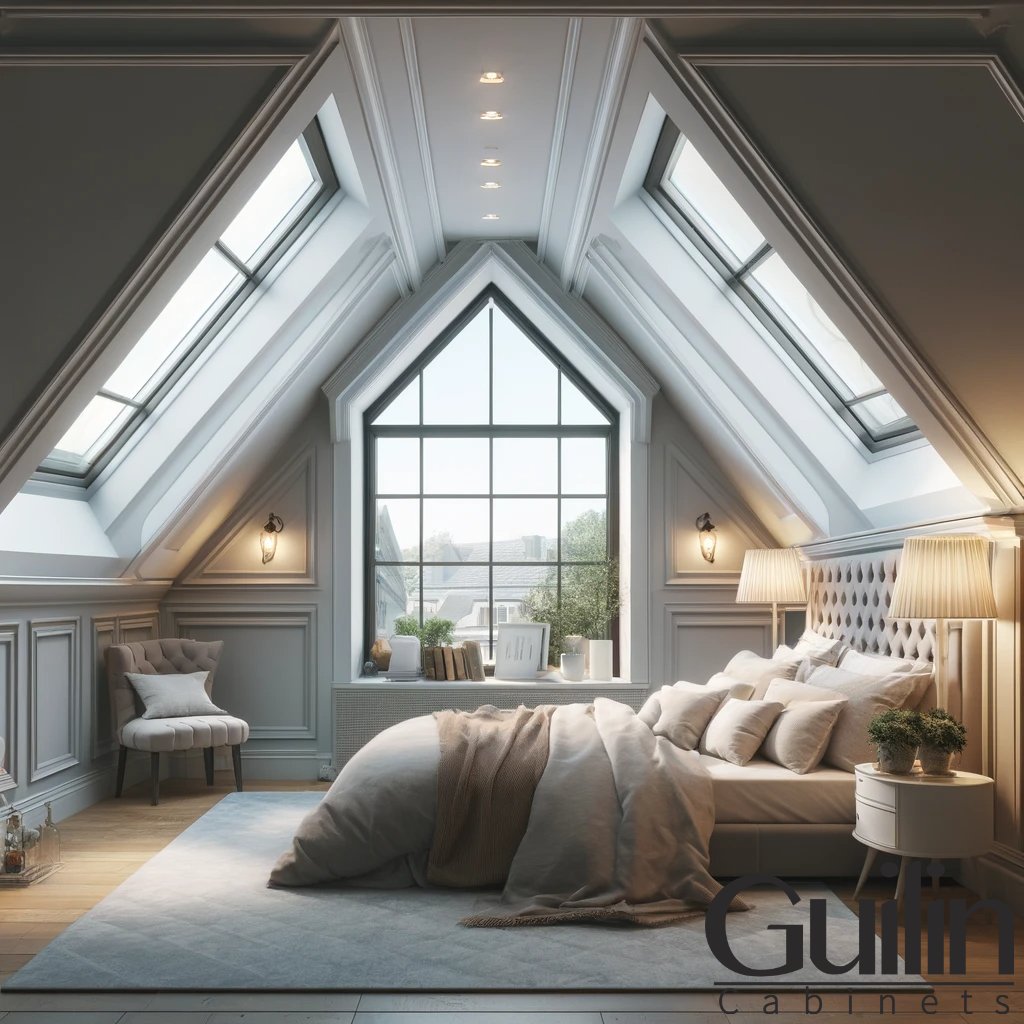 A loft conversion is an excellent choice if you require additional sleeping space.