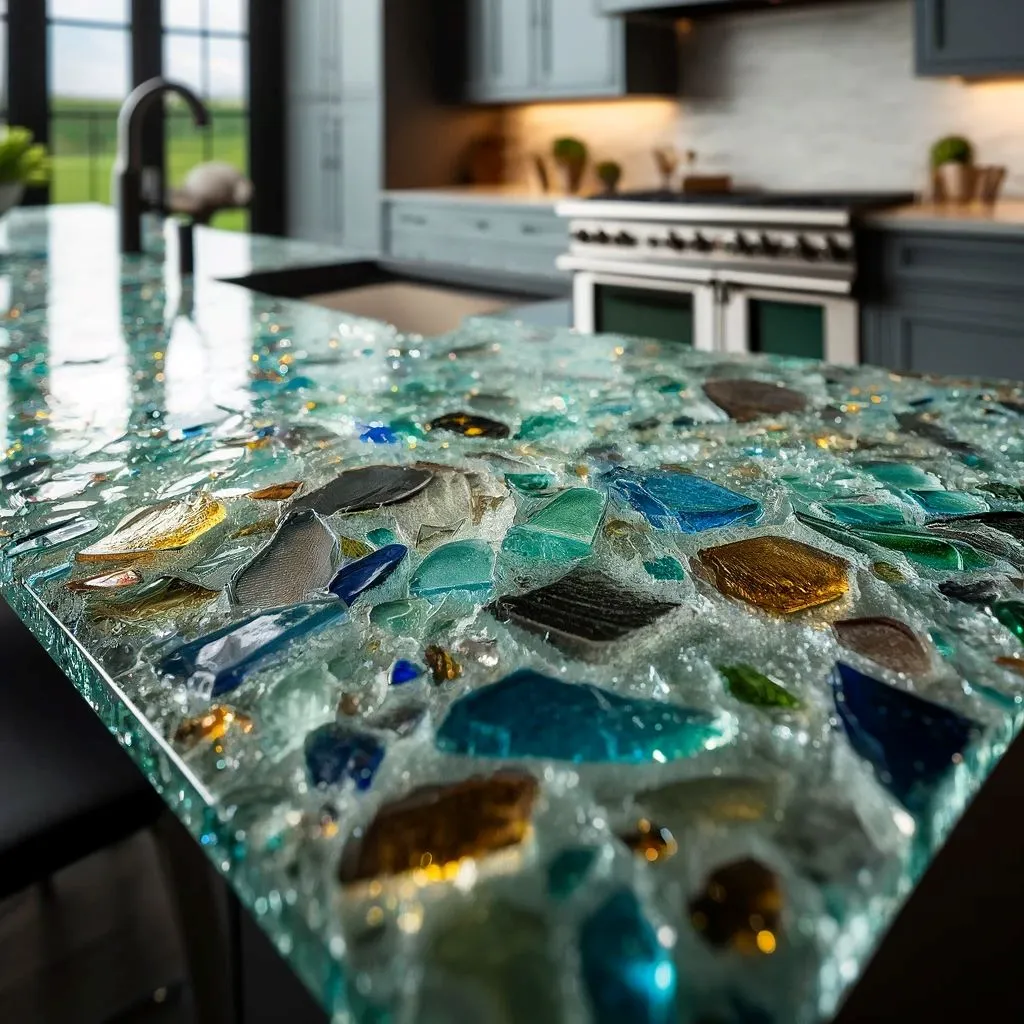 Glass countertops are more expensive than other materials. Your preferences will determine the need for expensive designs and high-end glass.