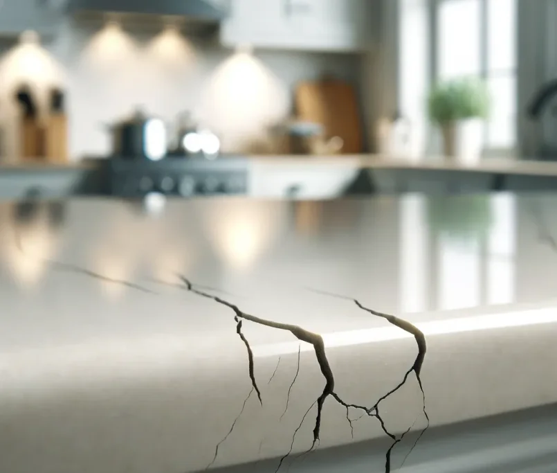 Cracks and Structural Damage countertop 3