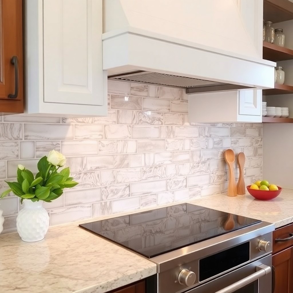 Porcelain Kitchen Backsplash 1