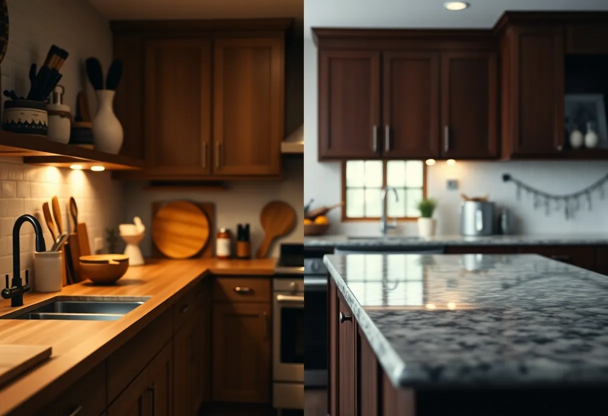 butcher block vs granite countertops key pros and cons nun