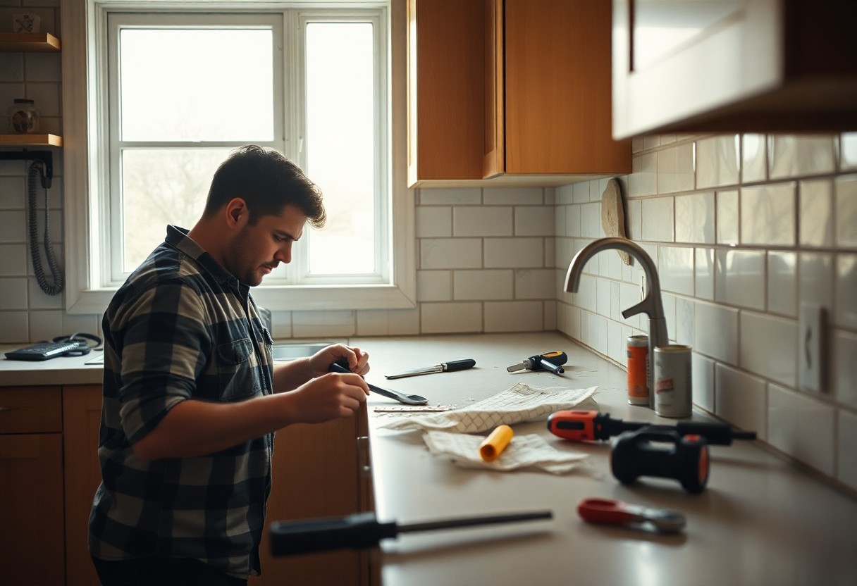 kitchen tile removal backsplash how to guide 7