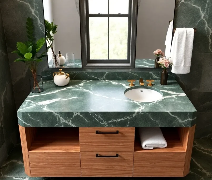 Green Marble – Earthy Vibes