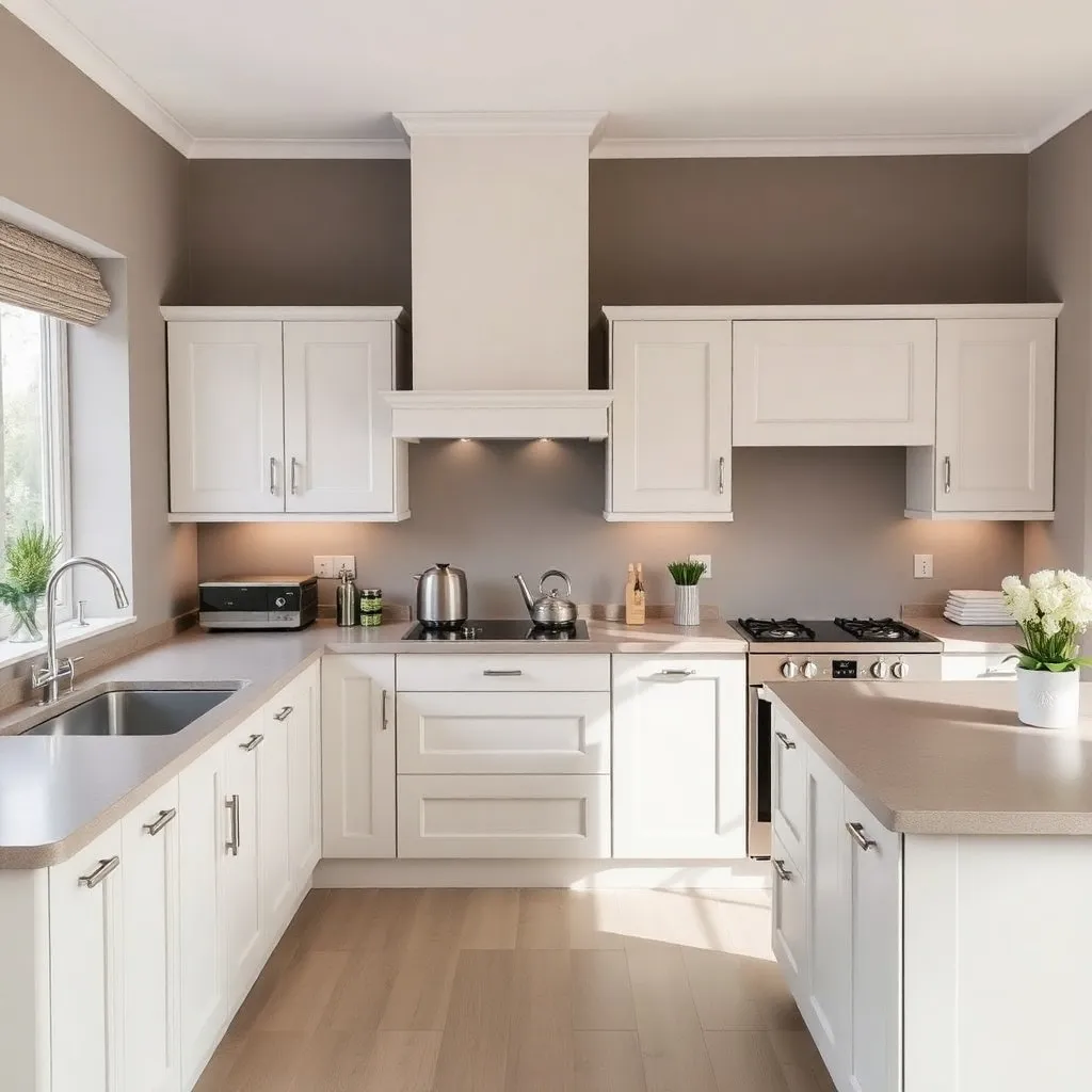 MDF Cabinets Modern Painted Kitchen