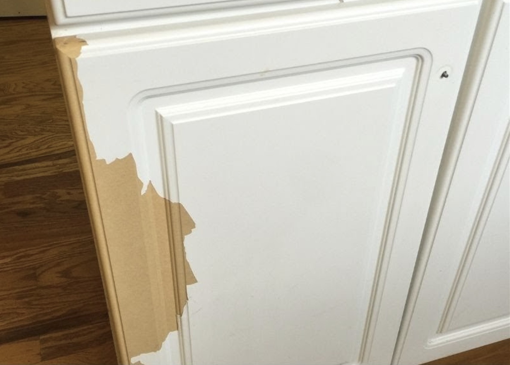 thermafoil cabinets peel