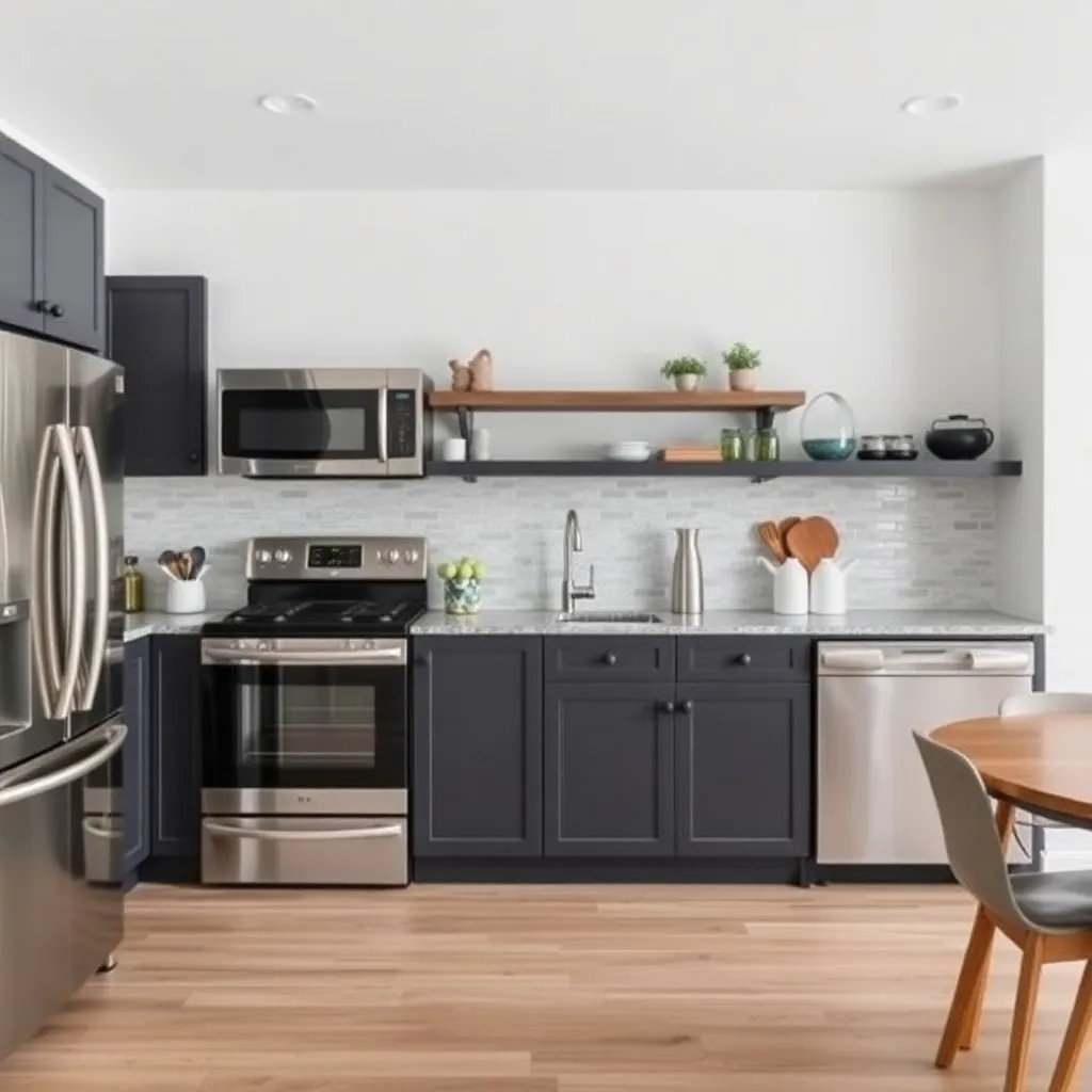 Charcoal Gray Kitchen Cabients 1