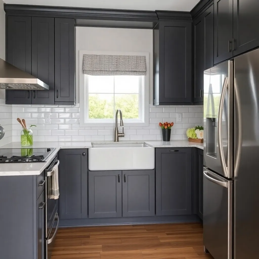 Charcoal Gray Kitchen Cabients 2